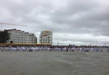 Baptismo de Novos Membros na Praia Costa de Sol. (2018)